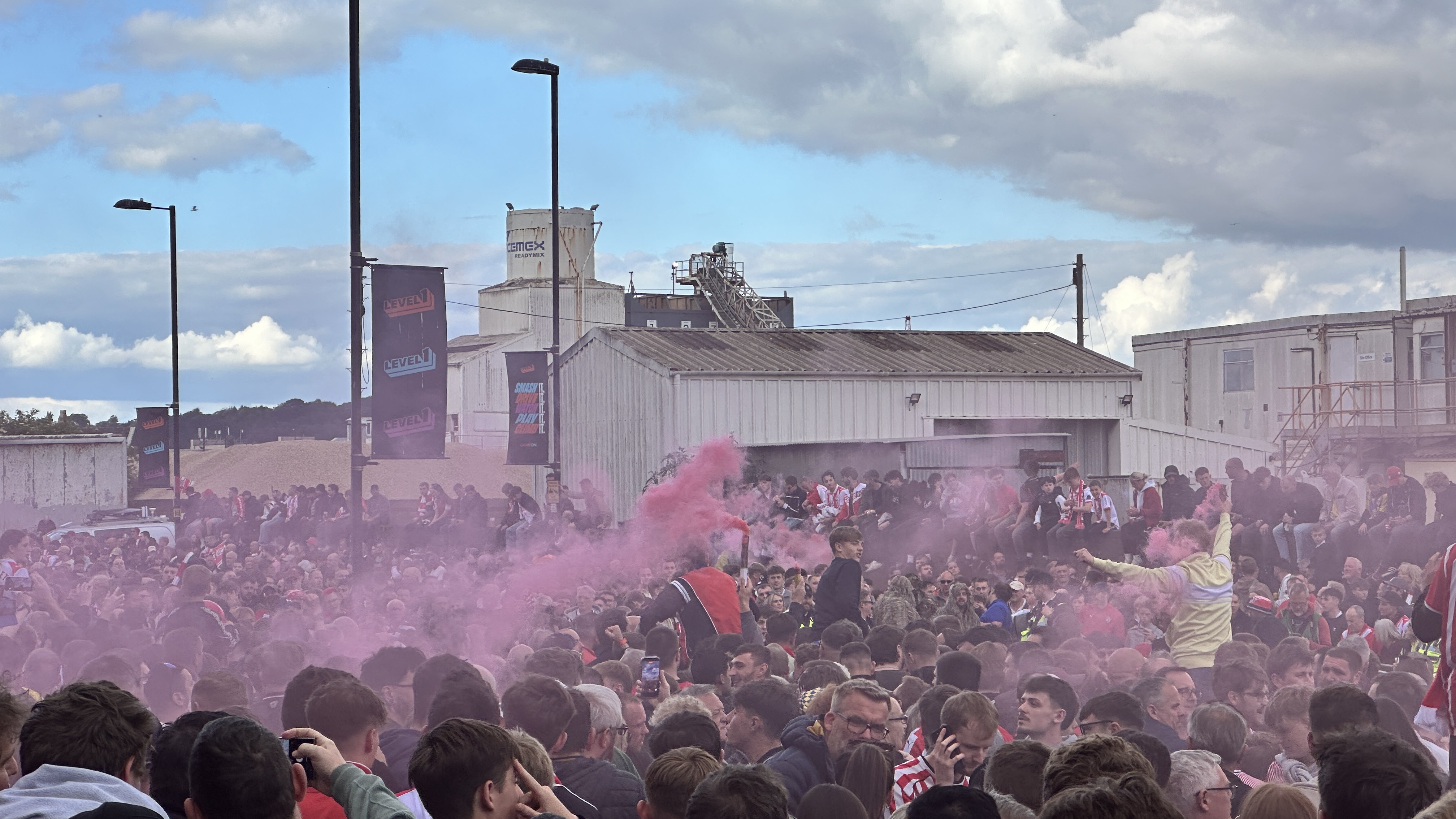 Pre-Match Atmosphere: St Mary's Ready for Play-Off War